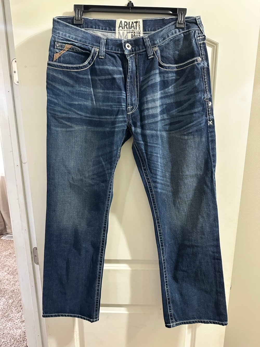 Men's Ariat Denim M4 low rise Boot Jeans